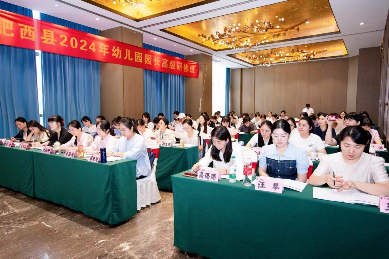 凯发k8旗舰厅ag：肥西县2024年幼儿园园长高级研修班顺利开班(图4)