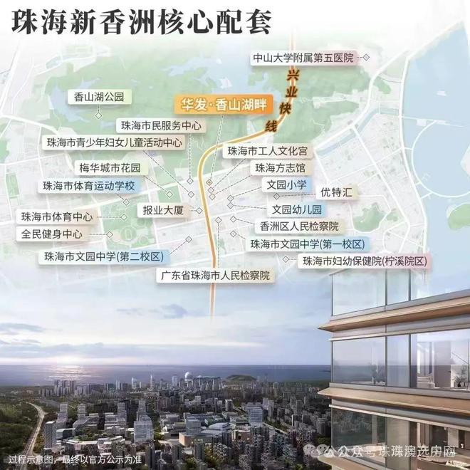 凯发国际：2024珠海『华发香山湖畔』网站香山湖畔售楼中心欢迎您(图2)