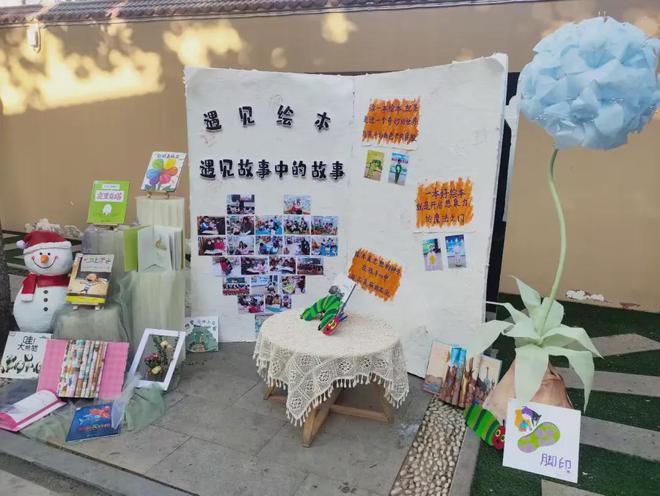 凯发国际：探班本故事展课程魅力信阳市平桥区幼儿园2024年萌蛇悦动迎新年班本课程展(图1)