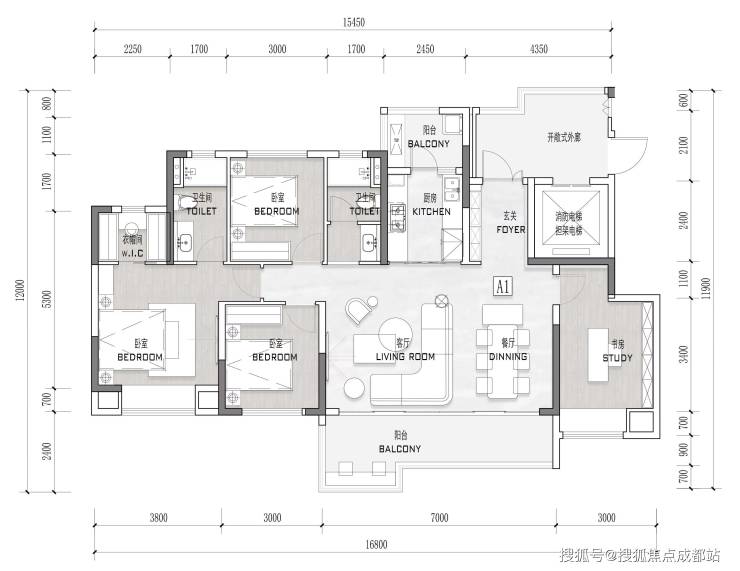 成都空港发展云玺观宸_首页网站最新房价在售户型(功能解析)_售楼处电话政策优惠速递(图3)