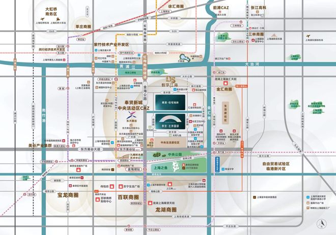 奉贤新城央轴低密水岸墅区「奉发左岸晶邸」一房一价表(图9)