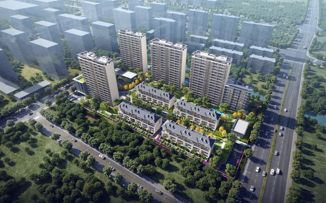 奉贤新城央轴低密水岸墅区「奉发左岸晶邸」一房一价表(图6)