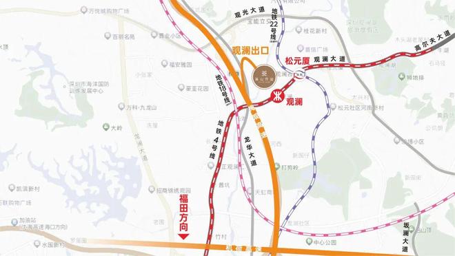 凯发国际首页：金光华溪山禾玺龙华观澜新规户型在售建面75-105㎡刚需(图12)