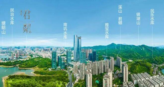 【龙岸君粼】86-137㎡全南向宽宅现楼兑现三代湖居理想(图2)