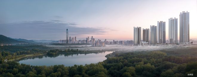 凯发k8旗舰厅ag：认证｜中建鹏宸云筑售楼处发布：品质定义湾区人居新高度(图19)
